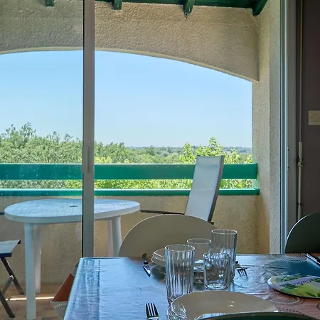 Apartment T2 Avec Balcon Sud Et Wifi à Barbotan - Fr-1-841-74 *